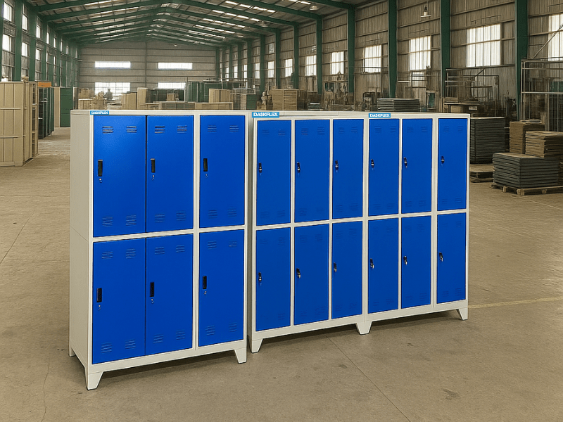 Tủ locker trong nhà máy - Cách giúp quản lý tài sản nhân viên hiệu quả