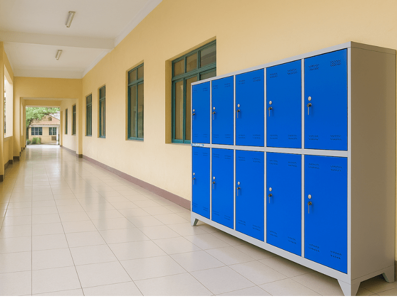 Tủ locker cá nhân trong trường học: Giải pháp chống thất lạc đồ dùng cho học sinh