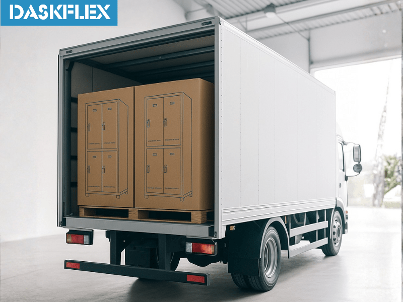 Vận chuyển tủ locker chuyên nghiệp: Nhanh chóng, an toàn, đúng hẹn