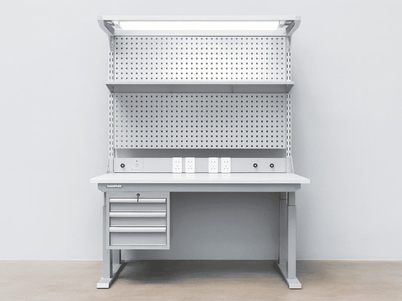 Bàn thao tác điều chỉnh chiều cao bằng điện của DASKFLEX được tin dùng bởi nhà máy LEGO Việt Nam