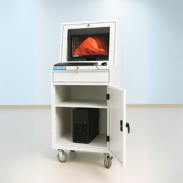 tủ để m&aacute;y t&iacute;nh di động daskflex