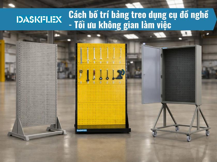 bảng treo dụng cụ đồ nghề Daskflex