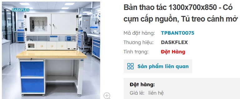 b&agrave;n thao t&aacute;c c&ocirc;ng nghiệp