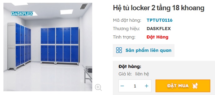 hệ tủ locker
