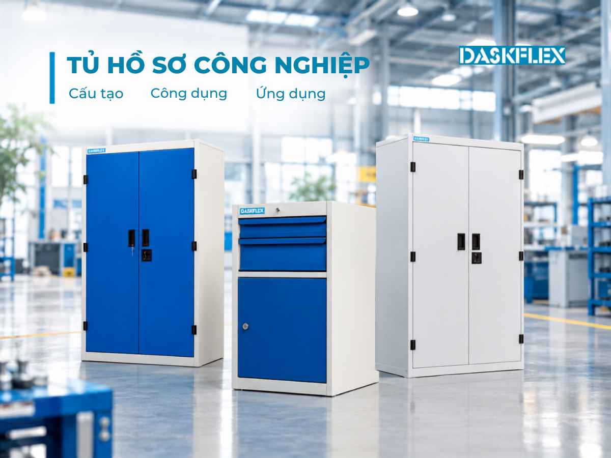 Tủ hồ sơ công nghiệp là gì? Cấu tạo, công dụng và ứng dụng