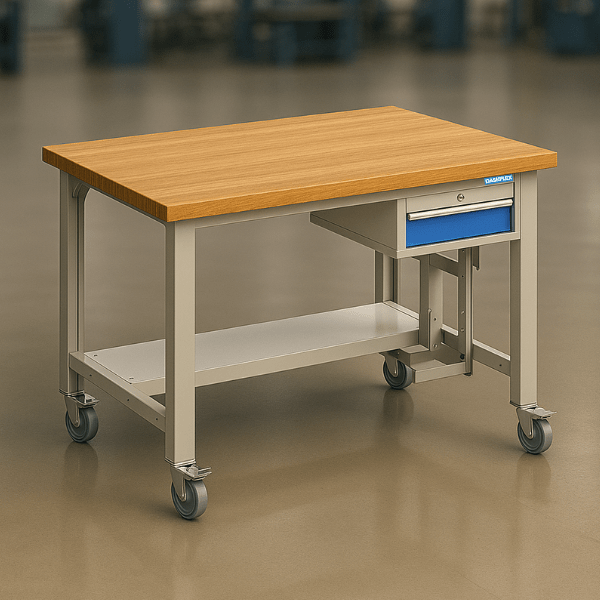 BÀN THAO TÁC Di ĐỘNG DASKFLEX 1200x800x850