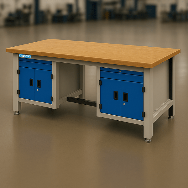 Bàn thao tác 1800 - 2 tủ treo