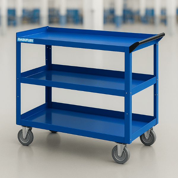 Xe đẩy 3 tầng DASKFLEX 915x510x850mm