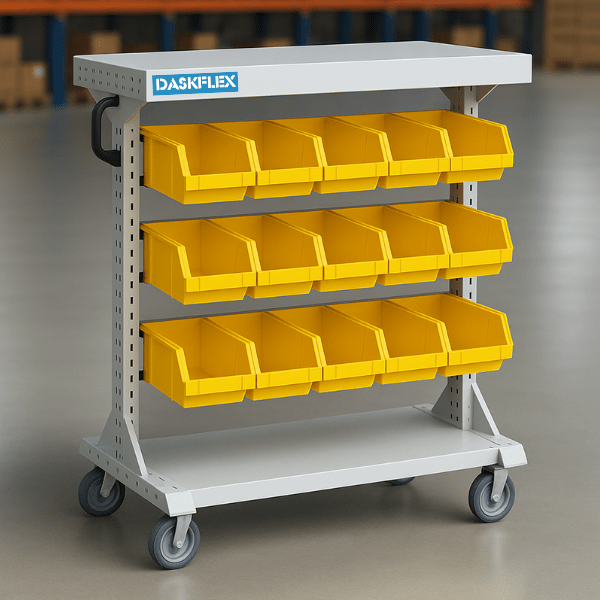 XE ĐẨY KHAY LINH KIỆN 930x615x955