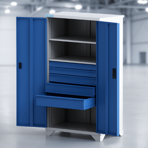 TỦ LƯU TRỮ DỤNG CỤ SẢN XUẤT H2000 – 3 KHOANG 5 NGĂN