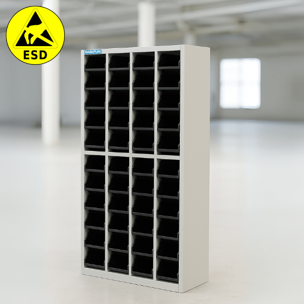 TỦ LINH KIỆN 48 KHAY CHỐNG TĨNH ĐIỆN ESD