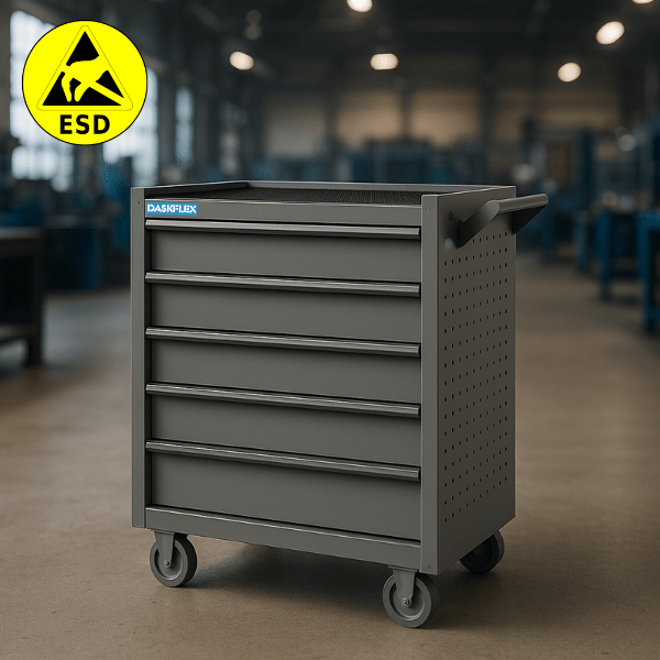 Tủ dụng cụ 5 ngăn chống tĩnh điện ESD 740x460xH965