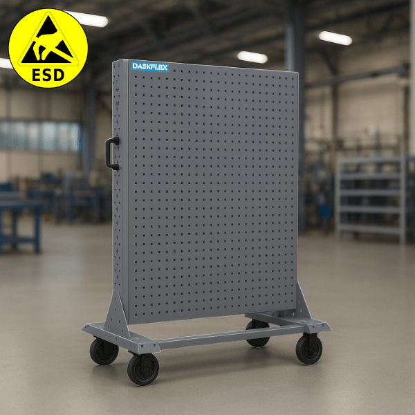 Giá treo dụng cụ di động chống tĩnh điện ESD 6 Panel