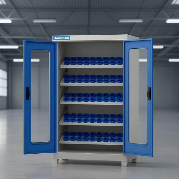 Tủ đựng chuôi dao BT40 - 126 vị trí 1000x600xH1900