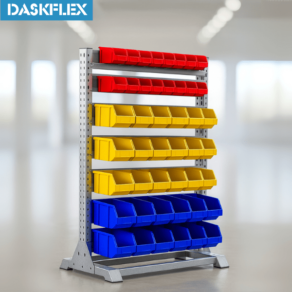 Giá treo dụng cụ cố định F10 - full thanh treo khay linh kiện