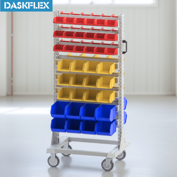 Giá treo dụng cụ di động F7 - full thanh treo linh kiện