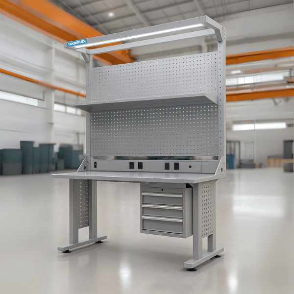 Bàn thao tác 1500 điều chỉnh được chiều cao bằng điện, 3 cấp độ