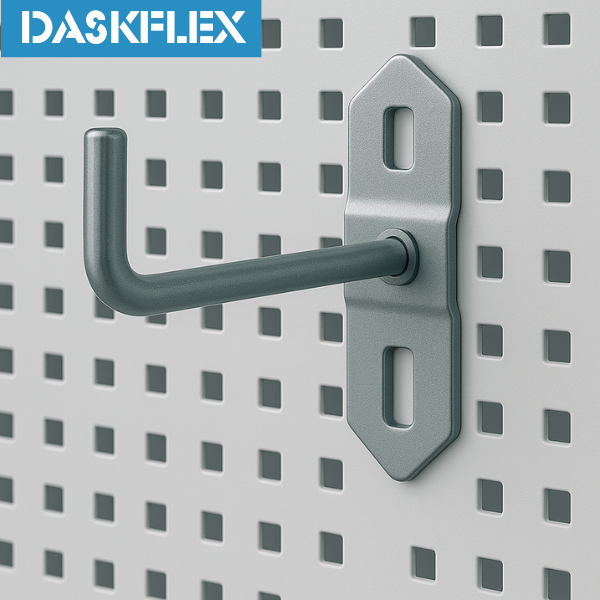 Móc đơn cong góc treo dụng cụ 50 mm