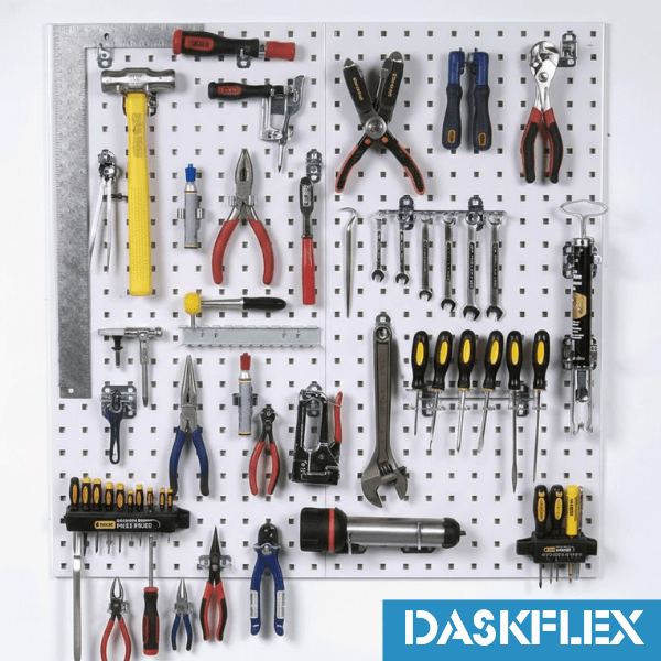 Panel treo dụng cụ lỗ vuông kích thước 450x450x20mm