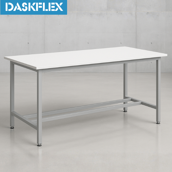 Bàn lắp ráp linh kiện mặt nhựa PVC 1800x800x850