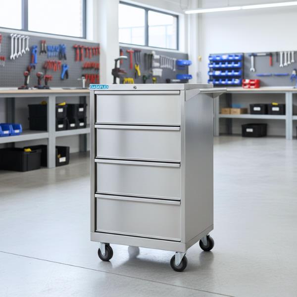 Tủ inox 4 ngăn kéo 785x580xH1285