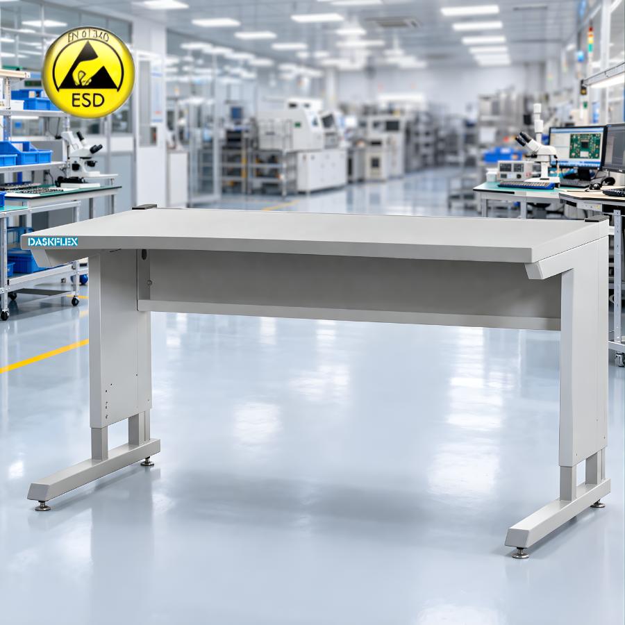 Bàn thao tác chống tĩnh điện 1 tầng Daskflex