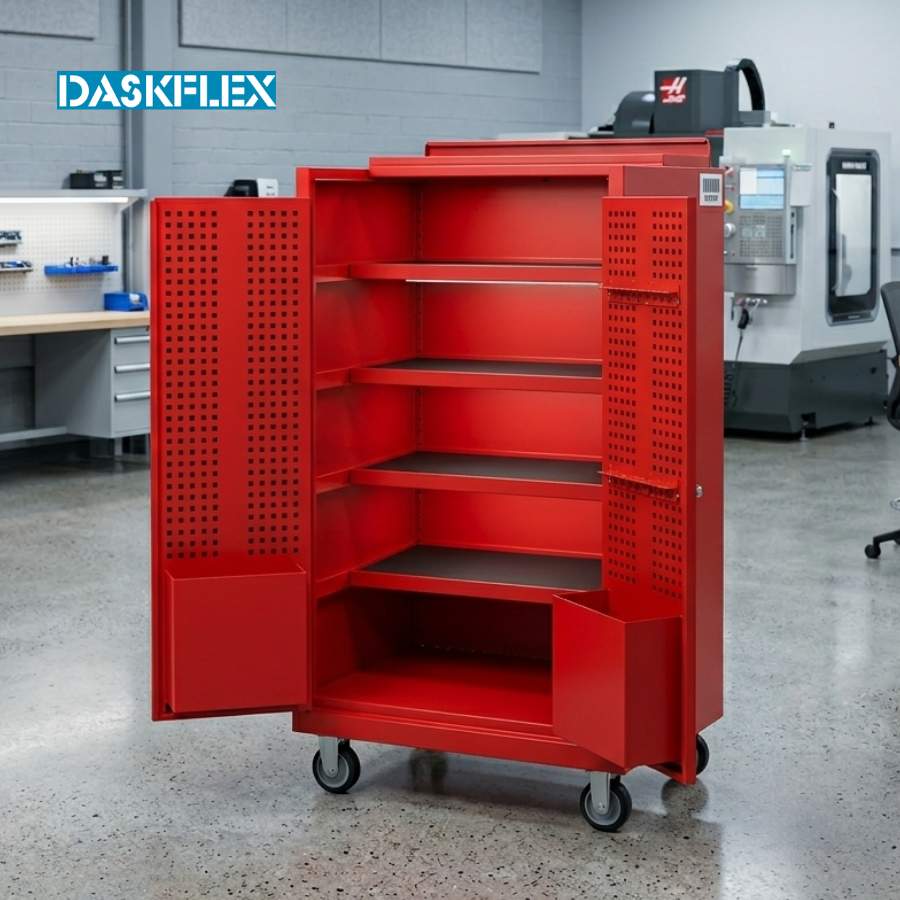 Tủ đồ nghề 2 cánh - 5 ngăn 565x500x1050mm