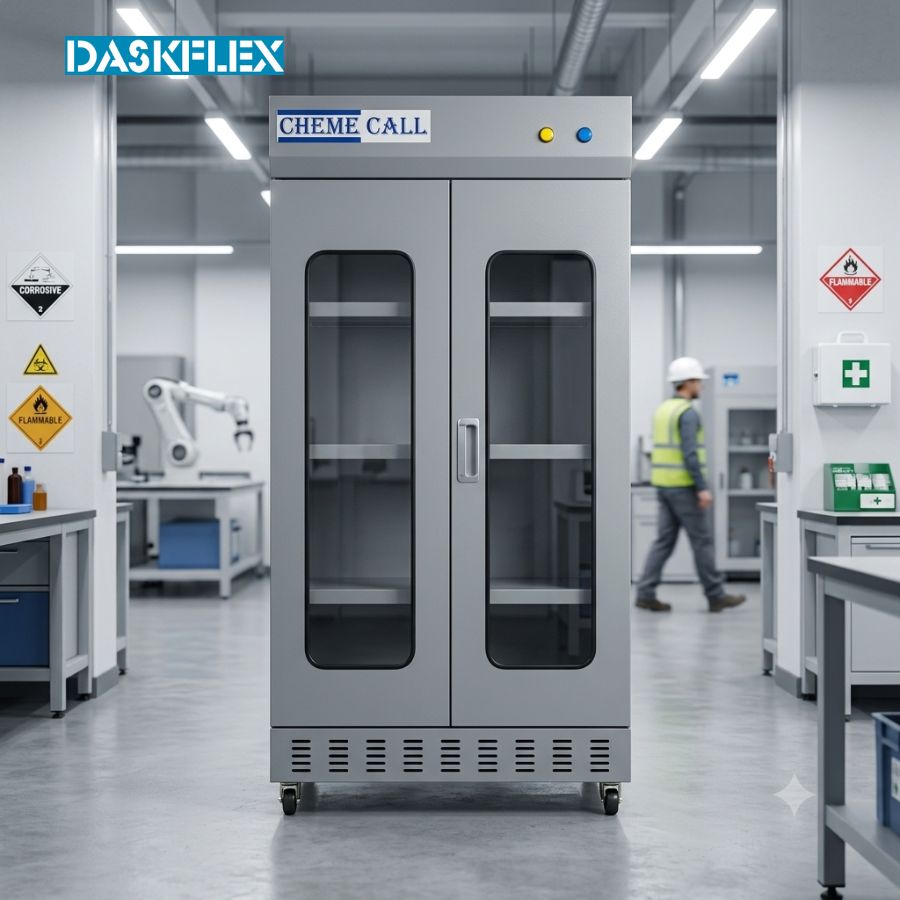 Tủ đựng hóa chất 2 cánh Daskflex