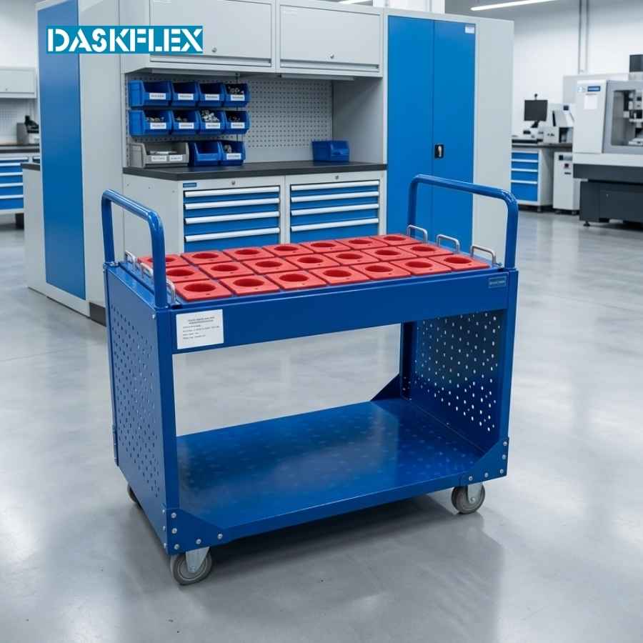Xe đẩy chứa bầu kẹp BT50 Daskflex